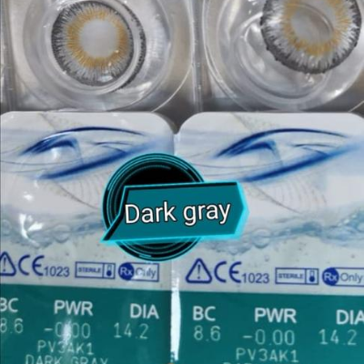 Dark grey cosmetic color contact in South Africa