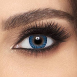 Freshlook colorblends True Sapphire cosmetic contact lenses