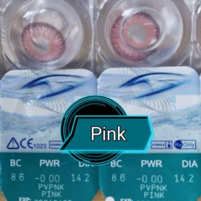 Buy Pink Cosmetic Color Contact Lenses near me